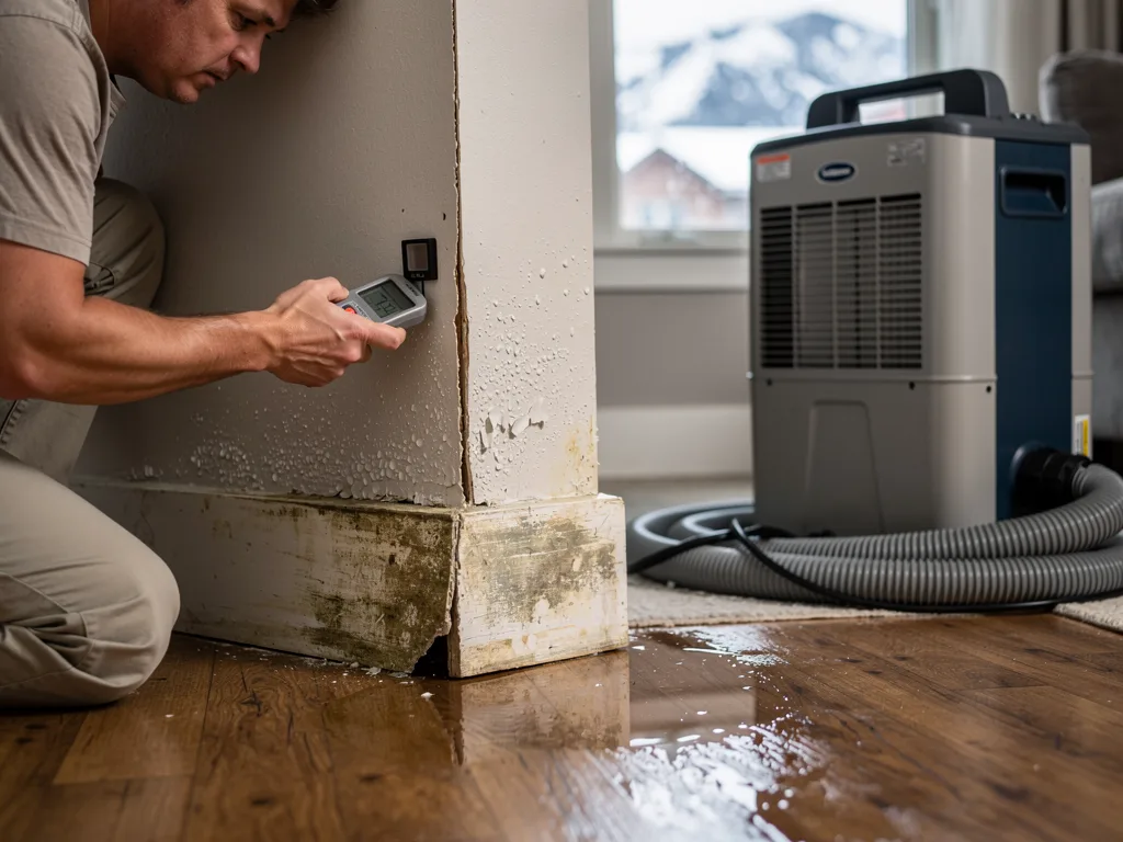 DIY vs when to call a pro for water damage in a Denver home